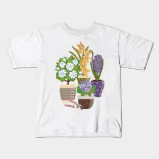 Flowering House Plants Kids T-Shirt